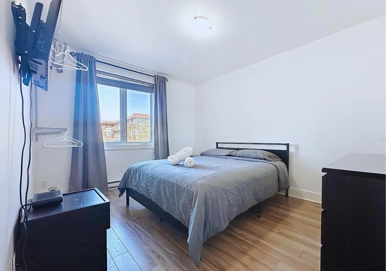 Apartment Elegant Et Cosy - 2 Chambres Bien Equipe Et Parking Gratuit Montreal