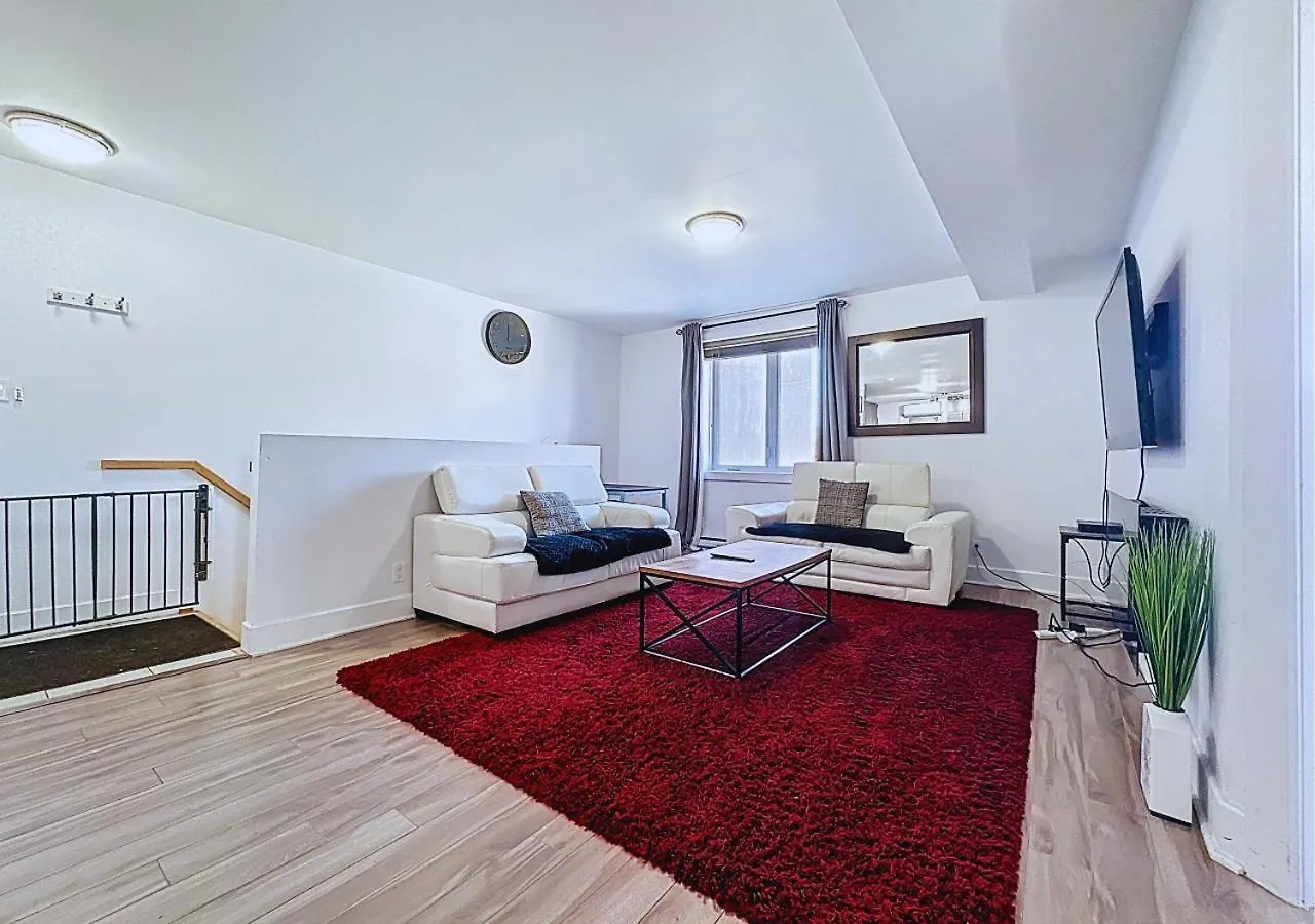 Apartment Elegant Et Cosy - 2 Chambres Bien Equipe Et Parking Gratuit Montreal Canada