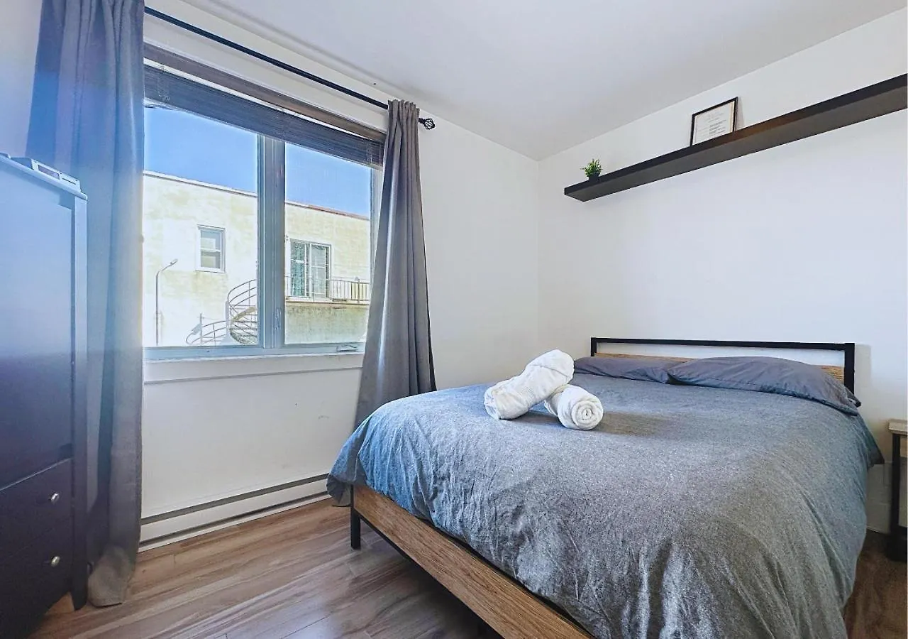 Elegant Et Cosy - 2 Chambres Bien Equipe Et Parking Gratuit Montreal 0*,  Canada